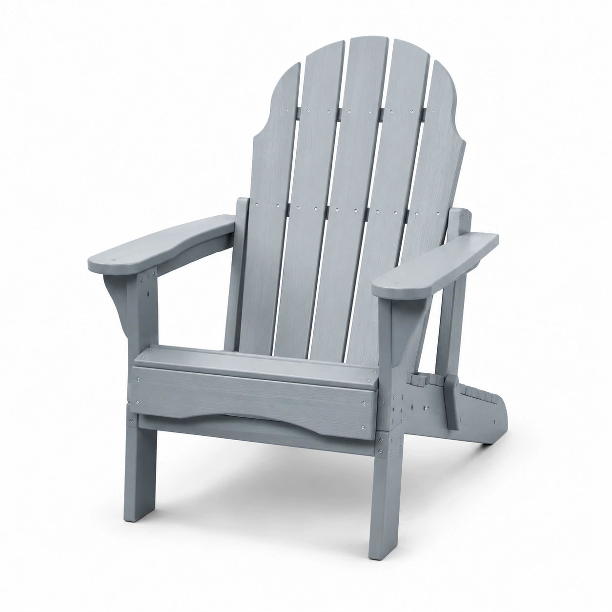 Sedia Adirondack in Legno di Pino Grigio